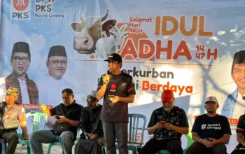 PKS Lampung Salurkan 219 Hewan Kurban Tebar Semangat Berbagi hingga Pelosok Daerah