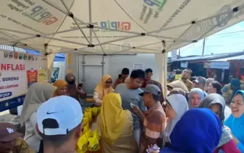Pemprov Lampung Gelar Operasi Pasar Serentak, Jaga Stabilitas Harga Minyak Goreng
