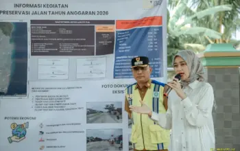 Pemprov Lampung Mulai Proyek Perbaikan Jalan Pattimura Metro dengan Dana Rp9,3 Miliar