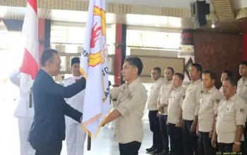 Pengurus Baru KONI Lampung Tengah Resmi Dilantik, Dibebani Target Tiga Besar Porprov 2026