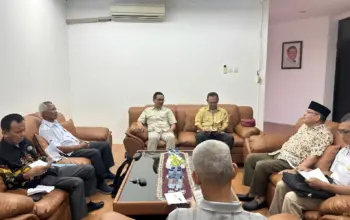 Pengurus Ikasi Lampung Sambangi KONI Bahas Kejurprov dan Seleksi Atlet Anggar
