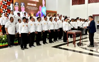 Pengurus KONI Lampung Barat Resmi Dilantik Fokus Pembinaan Atlet Menuju Prestasi PON