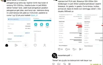 Ramai di Threads, Warganet Keluhkan Tagihan Listrik Membengkak Tanpa Perubahan Pemakaian