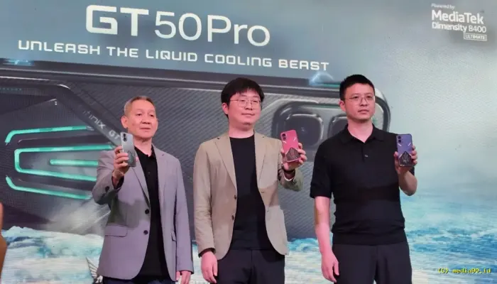 Infinix GT 50 Pro Resmi Rilis di Indonesia, Usung Liquid Cooling dan GT Trigger Presisi Tinggi