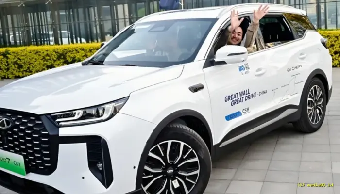 Chery Perkenalkan VPD: Teknologi Mobil Pintar yang Bisa Parkir dan Menjemput Pengemudi Sendiri