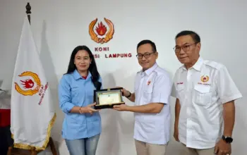 Studi Banding ke KONI Lampung, KONI Ogan Ilir Dalami Pengelolaan Event Olahraga Nasional
