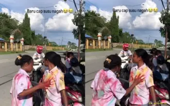 Viral Video Kelulusan SMA di Jayapura Aksi Siswi Tuai Pro dan Kontra