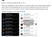 WhatsApp Dibanjiri Spam Nomor Brasil Sejumlah Akun Mendadak Logout