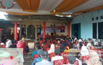 Samsul DPRD Lampung Selatan Gencarkan IPWK di Candipuro, Tekankan Pentingnya Nilai Pancasila 8 Anggota DPRD Lampung Selatan Samsul Gencarkan Sosialisasi IPWK untuk Tanamkan Nasionalisme di Candipuro