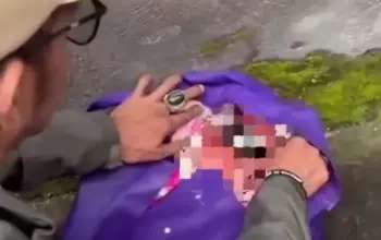 Bayi Perempuan Ditemukan dalam Tas Belanja di Denpasar Kondisinya Masih Hidup