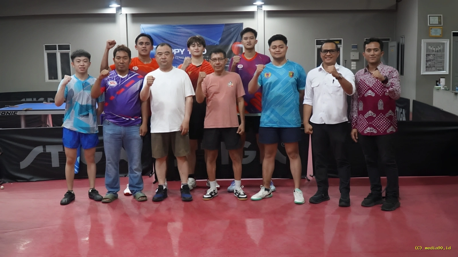 Berbekal Persiapan Matang, SIM Sports Lampung Siap Bersaing di ASEAN Table Tennis Club Championship