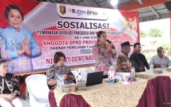 Dewi Kumalasari Ajak Pemuda Perkuat Persatuan dalam Sosialisasi Ideologi Pancasila di Seputih Raman