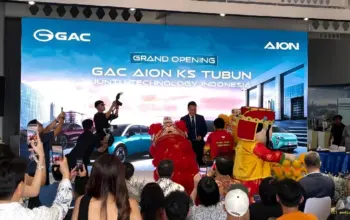 Diler GAC Aion KS Tubun Hadir Bersama Grab dan Starvo, Perkuat Ekosistem Kendaraan Listrik