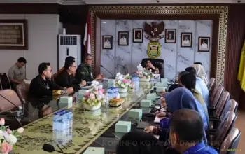 Eva Dwiana Terima Audiensi Bank Lampung, Bahas Sosialisasi QRIS di Car Free Day