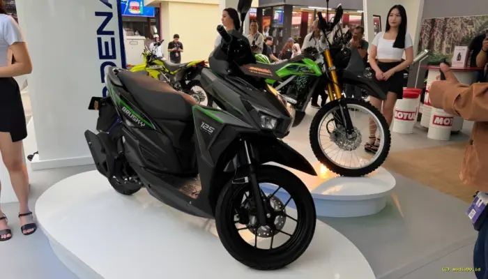 Kawasaki Modenas Brusky 125 Resmi Meluncur: Skutik 125 cc Hasil Kolaborasi Jepang–Malaysia, Harga Rp26 Jutaan