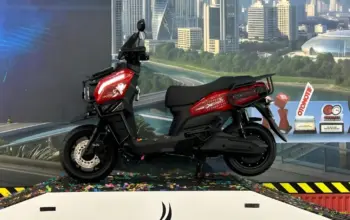 Indomobil eMotor Tyranno X Resmi Meluncur di Jakarta Fair 2026, Skuter Listrik Multifungsi dengan Jarak Tempuh 160 Km