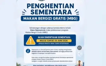 Isu Penghentian Program Makan Bergizi Gratis MBG Dipastikan Tidak Benar alias Hoaks