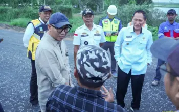 Jalan Rawajitu–Umbul Mesir Dibangun, Gubernur Lampung Optimistis Hasil Pertanian Lebih Cepat Tersalurkan