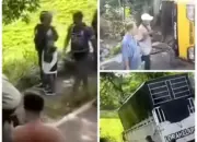 Kecelakaan Beruntun di Blega Bangkalan Dua Truk dan Honda PCX Terlibat 1 Orang Meninggal