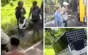 Kecelakaan Beruntun di Blega Bangkalan Dua Truk dan Honda PCX Terlibat 1 Orang Meninggal