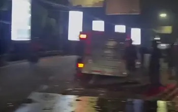 Kecelakaan Lalu Lintas di Beran Sleman Tengah Malam, Mobil Ringsek Parah Bikin Geger Warga
