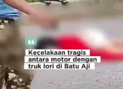 Kecelakaan di Batuaji Batam Pengendara Motor Perempuan Kritis Diduga Tabrakan dengan Lori Pasir