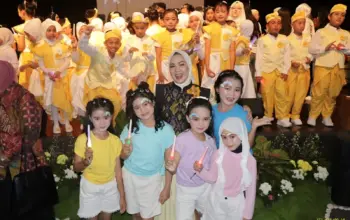 Konser Pra Kompetisi GNLC Berlangsung Meriah, JICF Dapat Dukungan Ketua TP PKK Lampung