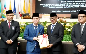 Pemprov Lampung Raih Opini WTP Ke-12 Berturut-turut, Bukti Komitmen Tata Kelola Keuangan yang Transparan 6 Opini WTP Ke-12 Beruntun Jadi Bukti Konsistensi Pengelolaan Keuangan Pemprov Lampung