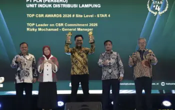 PLN Lampung Raih Top CSR Awards 2026 Star 4 Berkat Program Pendidikan Vokasi Kendaraan Listrik