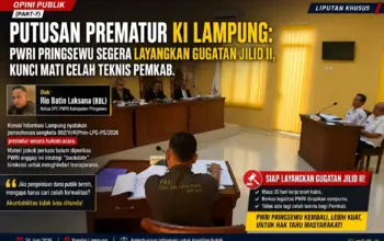 PWRI Pringsewu Siapkan Gugatan Jilid II Soroti Putusan Prematur KI Lampung