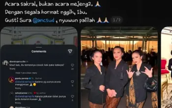 Paola Serena Viral Usai Ikut Tradisi 1 Suro di Mangkunegaran, Penampilan Rekan Jadi Perbincangan