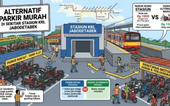 Panduan Komuter: Rekomendasi Parkir Murah Dekat Stasiun KRL di Jabodetabek 8 Parkir Murah untuk Komuter, Ini Lokasi Strategis Dekat Stasiun KRL Jabodetabek