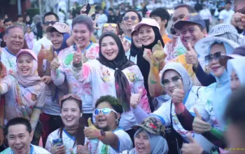 Ribuan Warga Ikuti Bandar Lampung Color Run 2026 untuk Meriahkan HUT ke-344 Kota 5 Ribuan Warga Semarakkan Bandar Lampung Color Run 2026 dalam Rangka HUT ke-344 Kota Bandar Lampung