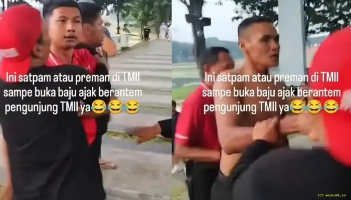 Satpam TMII Diduga Tantang Pengunjung Duel, Netizen Murka dan Desak Tindakan Tegas