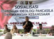 Sosialisasi Ideologi Pancasila di Langkapura, Andika Tegaskan Peran Keluarga sebagai Benteng Karakter Bangsa