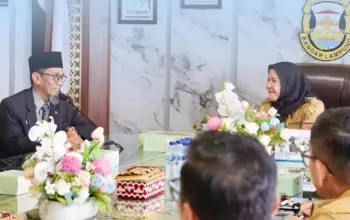 Wali Kota Eva Dwiana Terima Audiensi Ketua Pengadilan Agama Tanjungkarang Bahas Penguatan Pelayanan Publik