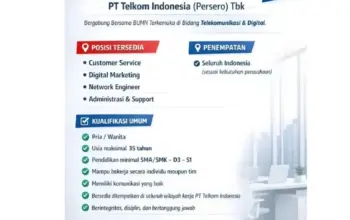 Waspada! Lowongan Kerja PT Telkom Indonesia di Threads Diduga Hoaks, Tautan Pendaftaran Minta Data Telegram
