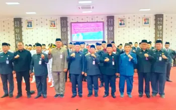 45 Pejabat Administrator dan Pengawas Dilantik, Bupati Tulang Bawang Beri Ultimatum Soal Kinerja