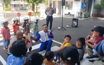 AHM Gencarkan Edukasi Tertib Lalu Lintas untuk Pelajar Usia Dini di Indonesia