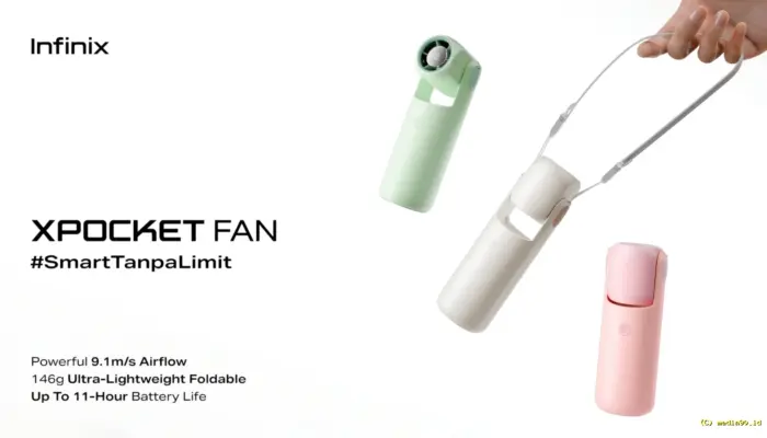 Infinix Perluas Ekosistem AIoT di Indonesia, Hadirkan Kipas Portabel, Power Bank hingga TWS