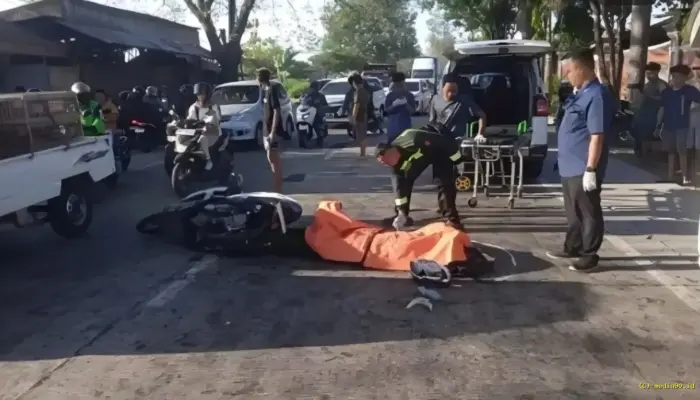 Pemuda Asal Gemolong Tewas dalam Kecelakaan di Jalan Solo–Purwodadi, Motor Diduga Oleng