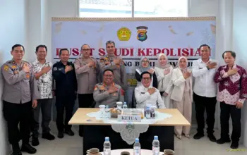 Pererat Kerja Sama Universitas Saburai Bersama Polda Lampung Luncurkan Pusat Studi Kepolisian