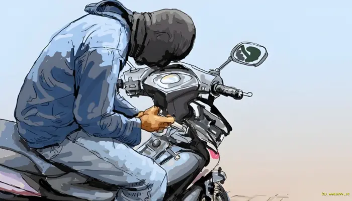 Pria Curi Motor Pengunjung Masjid di Mataram, Gunakan Modus Pura-pura Salat