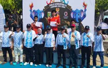 Ribuan Atlet dari 16 Provinsi Ramaikan Kejuaraan Renang Piala Kemenpora RI 2026 di Lampung 3 Ribuan Perenang Ramaikan Kejuaraan Piala Kemenpora di Lampung, KONI Sebut Daerah Siap Gelar Event Nasional
