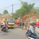 40 Bangunan Liar di Atas Drainase Parung Bogor Dibongkar, Saluran Air Dikembalikan Fungsinya