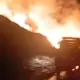 TPA Cipayung Depok Terbakar, Api Membesar Petugas Damkar Berjibaku Padamkan Kebakaran
