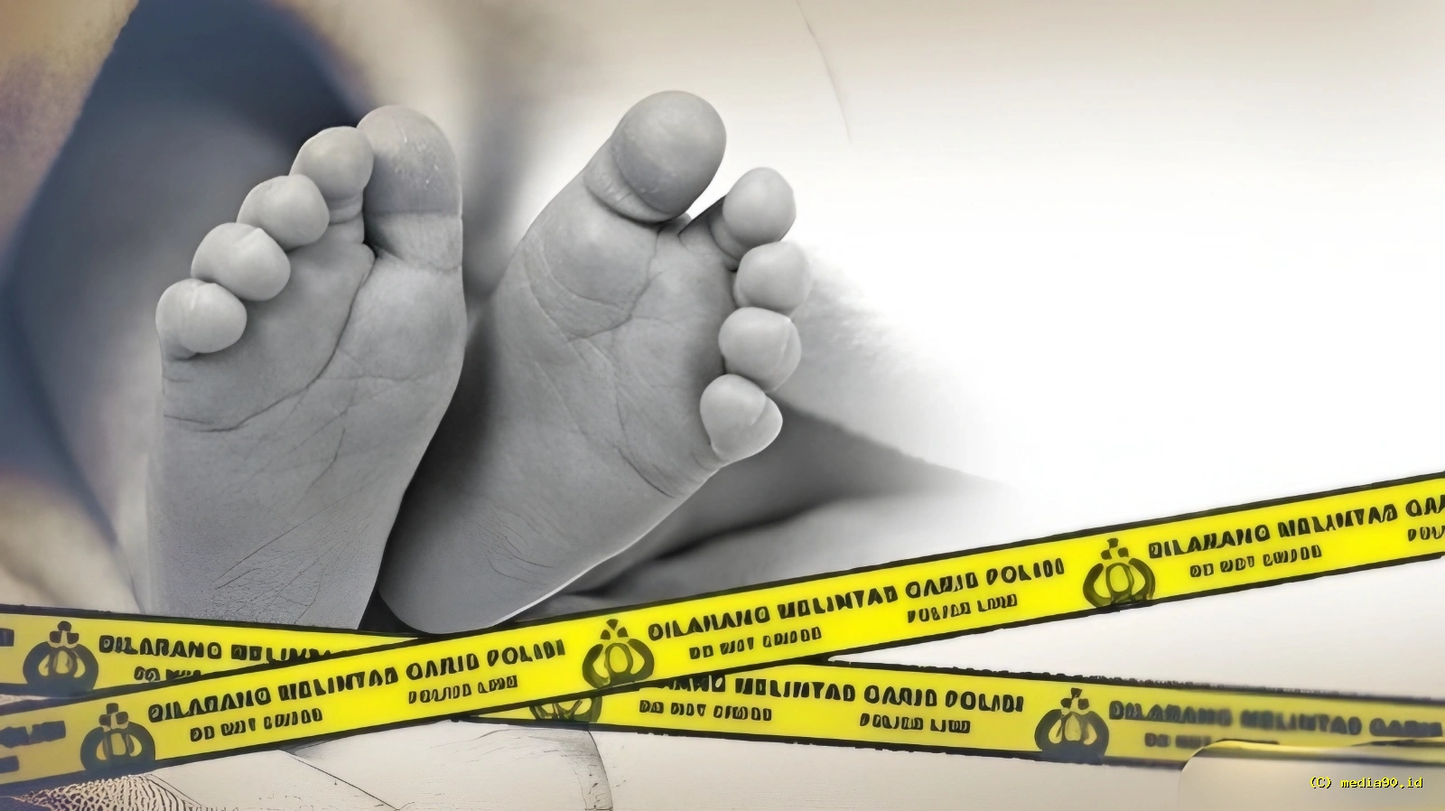 Warga Solo Digegerkan Penemuan Jasad Bayi dalam Plastik Hitam di Selokan Kerten