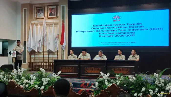 Mirza Resmi Pimpin HKTI Lampung Periode 2026-2031, Siap Perkuat Sinergi untuk Swasembada Pangan