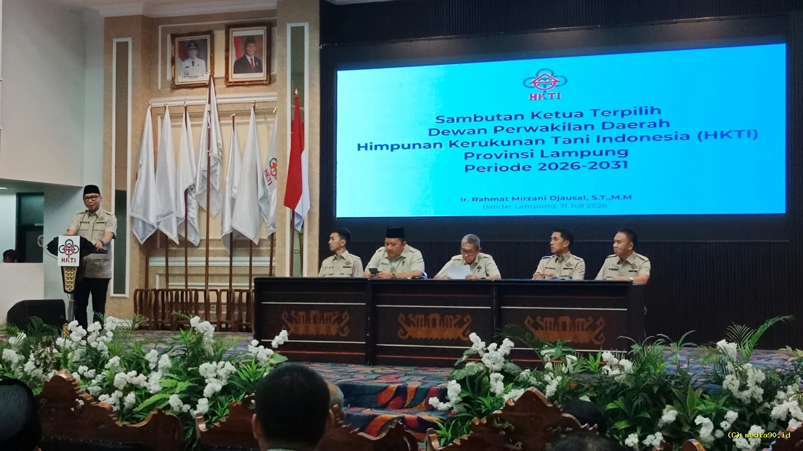 Mirza Dipercaya Memimpin HKTI Lampung untuk Masa Bakti 2026 2031