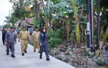 Pastikan Proyek Berjalan Eva Dwiana Cek Perbaikan Jalan Wala Kuba Way Laga